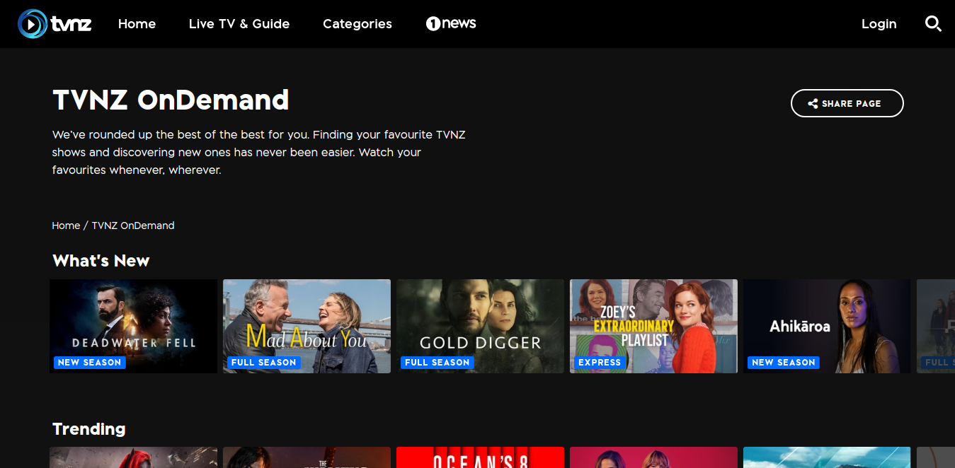 TVNZ OnDemand