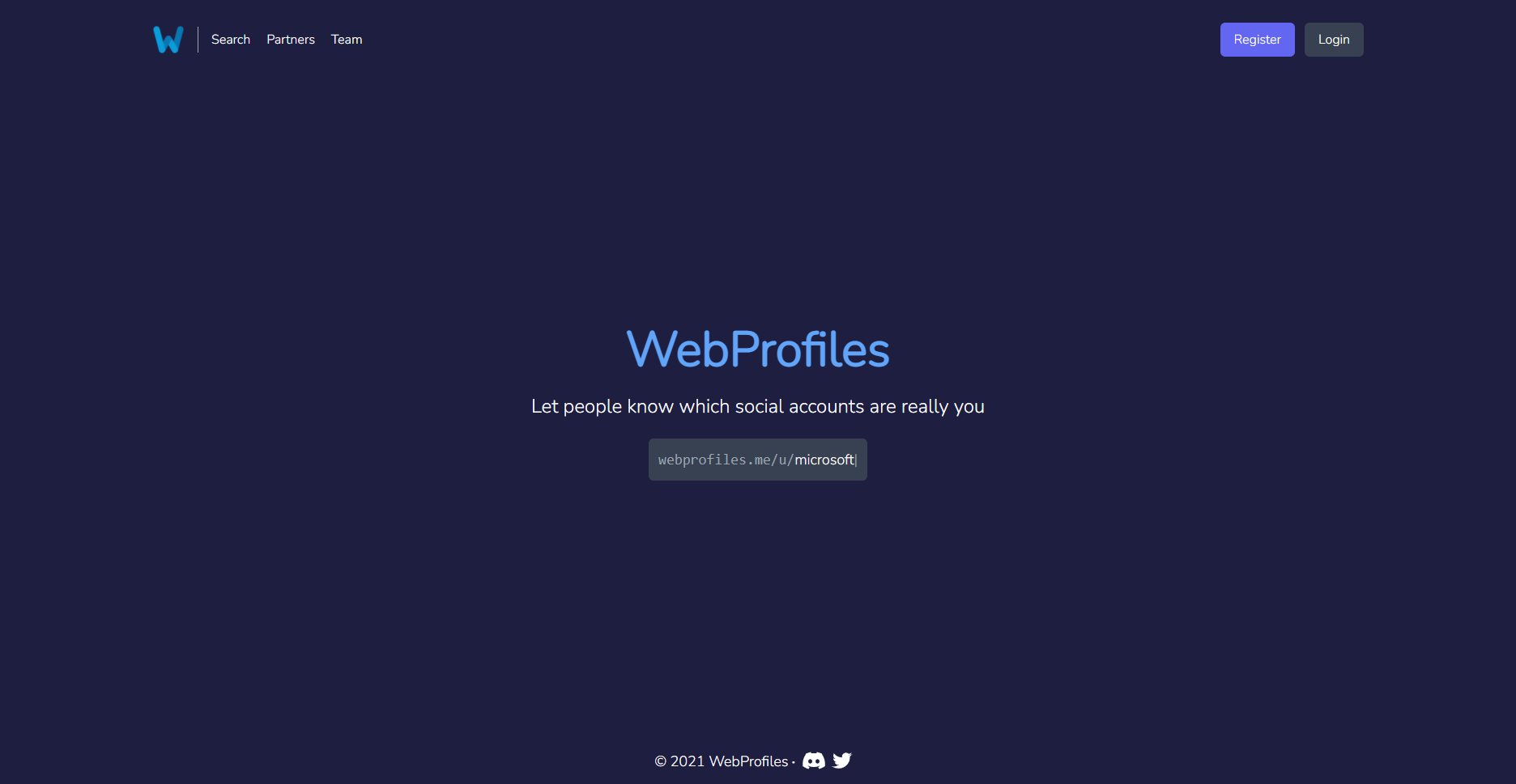 WebProfiles